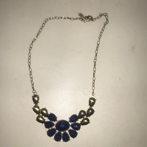 Blue bold necklace